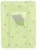 Saltea de infasat moale, Lorelli, 50 x 70 cm, Green