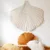 Saltea de joaca din catifea, Ginkgo, Little Amy, Crem, 110 x 120 cm