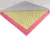 Saltea de pat Ortopedica cu latex 140×190 reversibila 7 zone husa lavanda Young
