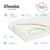 Saltea fata dubla din spuma PUR si latex cu proprietati antifungice si margine anti-alunecare 120x60x9 cm