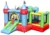 Saltea gonflabila Happy Hop Castel cu loc de joaca cu bile