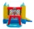 Saltea gonflabila Play Center 4 in 1 cu tobogan, loc de joaca cu bile si cos de baschet