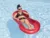 Saltea gonflabila pentru plaja si piscina cu Spatar si Cotiere, 2 camere de aer independente si plasa, 159 x 77 cm, sarcina maxima 90 kg, Red