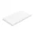 Saltea patut bebe New Baby din spuma si cocos cu husa detasabila din bumbac 90x40x7 cm alb