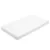 Saltea pentru patut New Baby Standard 120x60x7 cm spuma-cocos cu husa detasabila Alb