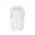 Saltea pentru scaun auto White Abstract Leaves
