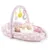 Salteluta BabyNest cu bara jucarii Between parents roz