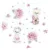 Salteluta pentru carucior reversibila MimiNu cu doua fete 78 x 34 cm design Pink ballerinaPink