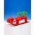 Sanie cu spatar pentru copii Snow Star90 x 46 x 45 cm Marmat