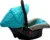 Scaun auto Baby Care Pro Albastru Aqua 0-13 kg, maner reglabil, captuseala confortabila, Omologare R-129 i-Size