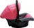 Scaun auto Baby Care Pro Roz 0-13 kg, maner reglabil, captuseala confortabila, Omologare R-129 i-Size