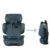 Scaun auto Be Cool Foldy Be Petrol, I-Size, Cu sistem isofix, Pliabil, 100-150 cm, 4-12 ani, ECE R129