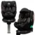 Scaun auto I-size Antoon Plus rotire 360 grade 0-18 kg Testat ADAC cu Isofix si picior de sustinere negru Lionelo