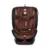 Scaun auto, Lorelli Ares, Isofix, i-Size, rotativ 360 grade, 40-150 cm, 0 luni-12 ani, Ginger