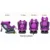 Scaun auto Tweety Plus Deluxe Buf Boof i-Size rotativ 360 cu isofix 40-150 cm UrsPurple