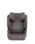 Scaun auto cu isofix KikkaBoo i-Stand Brown 100-150 cm,certificare I-Size, Tetiera reglabila in 13 pozitii, Tetiera cu spuma de memorie,Husa detasabila