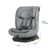 Scaun auto iSize 40-150 cm Coccolle Nobi Misty Grey cu Isofix, pozitie somn, Tetiera reglabila, Rotativ, Insert nou nascut
