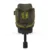 Scaun auto iSize Coccolle Mago Olive Khaki 40-150 cm, isofix, picior de fixare, rotire 360 grade, tetiera reglabila