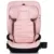 Scaun auto pentru copii Chipolino Patrol Powder Pink I-Size 100-150 cm cu sistem Isofix, husa detasabila si suport pentru pahar