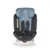 Scaun auto rotativ cu isofix Coccolle Lyra Celestial blue I-size, 40-150 cm, 0-12 ani, omologat R129, Top Tether, Pozitie somn, Protectie impact lateral