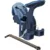 Scaun bicicleta copii SafeFront Deluxe pozitie montare centru 15 kg si casca protectie XS 44-48 Penguin WeeRide denim
