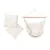 Scaun brazilian tip hamac cu 2 perne ModernHome alb