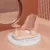 Scaun de baie cu volan si spatar reglabil Little Mom Pink Driver