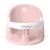 Scaun de baie pentru copii KikkaBoo Hippo Pink,sistem de fixare cu ventuze,Spatar inalt si margine de protectie,recomandat de la 6 luni