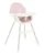 Scaun de masa 2 in 1 KikkaBoo Nutri Steel Pink