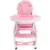 Scaun de masa 3 in 1 Ecotoys HC-223 Roz