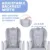 Scaun de masa Chicco Polly 2 Start 4roti Happy Silver Gri 0 luni+