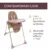 Scaun de masa Chicco Polly Armonia Terracota 0 luni+