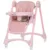 Scaun de masa Chipolino Candy Shop flamingo
