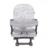 Scaun de masa Ego Plus Booster pliabil si reglabil White Fluff