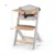 Scaun de masa Kinderkraft Enock Grey 3 in 1 cu pernuta