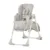 Scaun de masa Kinderkraft Yummy pliabil grey