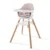 Scaun de masa Little Mom 2in1 Wooden Pink