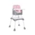 Scaun de masa inalt pentru copii Trick convertibil 3in1 Green Net Pink Bears