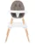 Scaun de masa multifunctional 3in1 KikkaBoo Multi Dark Beige 2023