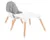 Scaun de masa multifunctional 3in1 KikkaBoo Multi Grey 2023