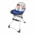 Scaun de masa pentru copii si bebe Baby Care CH Pliabil, Centura de siguranta, Sezut confortabil, Masuta detasabila, Model Micul Matelot Alb cu Albastru