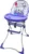 Scaun de masa pentru copii si bebe Baby Care CH Pliabil, Centura de siguranta, Sezut confortabil, Masuta detasabila, Model Ursulet Mov