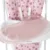 Scaun de masa pliabil cu inaltime reglabila si husa impermeabila Cocomero Pink