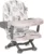Scaun de masa pliabil si reglabil Lorelli Ego Plus Booster, Grey Parrots