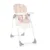 Scaun de masa reglabil, Lorelli, Dulce, Satin Pink Hug