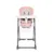 Scaun de masa reglabil Party cu cadru din aluminiu Blossom Leather