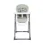 Scaun de masa reglabil Party cu cadru din aluminiu Frosty Green Leather