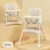 Scaun de masa transformabil 2 in 1 Little Mom Modern Beige