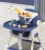 Scaun de masa transformabil Little Mom City Dark Blue