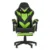 Scaun ergonomic gaming, spatar rabatabil, suport lombar, suport retractabil picioare, tetiera, inaltime reglabila 122-130 cm